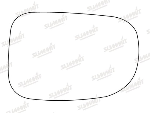 Summit Stick-On Standard Mirror Glass fits Suzuki Swift LHS Summit - Dynamic Drive