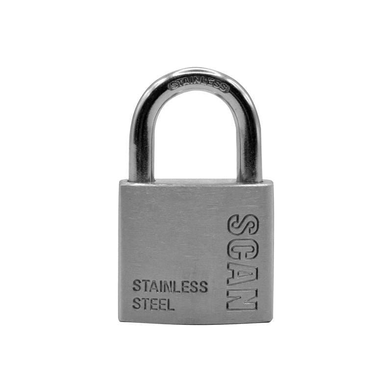 Scan Stainless Steel Padlock 38mm Scan - Dynamic Drive