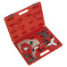Sealey Petrol Engine Timing Tool Kit for Ford Volvo Mazda 1.5 1.6 2.0 Belt/Chain Sealey - Dynamic Drive