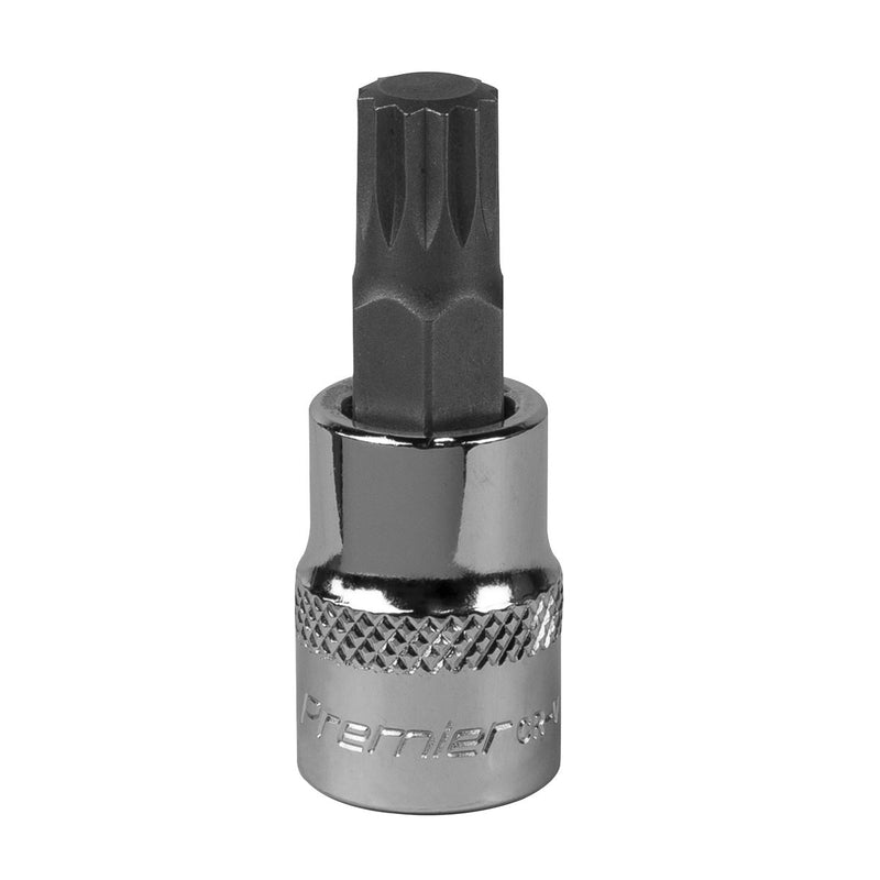 Sealey Spline Socket Bit M10 3/8"Sq Drive SBS008 Sealey - Dynamic Drive