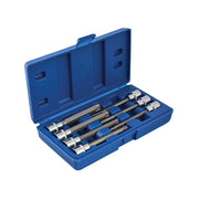 Bluespot Tools 3/8in Drive Extra Long TORX Socket Bit Set, 7 Piece BlueSpot Tools - Dynamic Drive