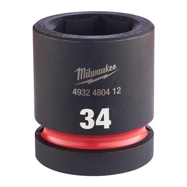 Milwaukee Hex Socket Shw 1In Std 34mm-1Pc 34mm Milwaukee - Dynamic Drive