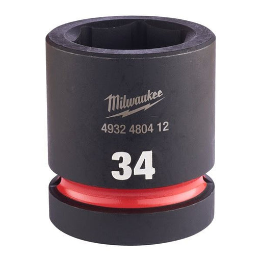 Milwaukee Hex Socket Shw 1In Std 34mm-1Pc 34mm Milwaukee - Dynamic Drive