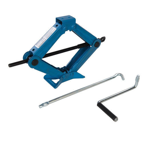 Silverline Scissor Jack 1 Tonne 1000kg Silverline - Dynamic Drive