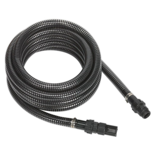 Sealey Solid Wall Suction Hose for WPS06025mm x 7m WPS060HL Sealey - Dynamic Drive