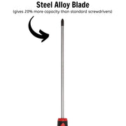 Teng Tools PH Screwdriver PH2 x 200mm L Teng Tools - Dynamic Drive