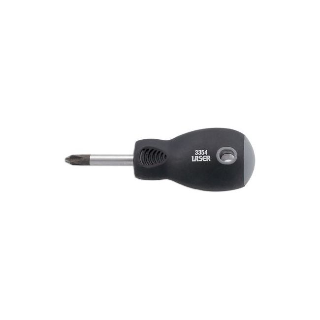 Laser Phillips Screwdriver Ph2 x 38mm 3354 Laser - Dynamic Drive