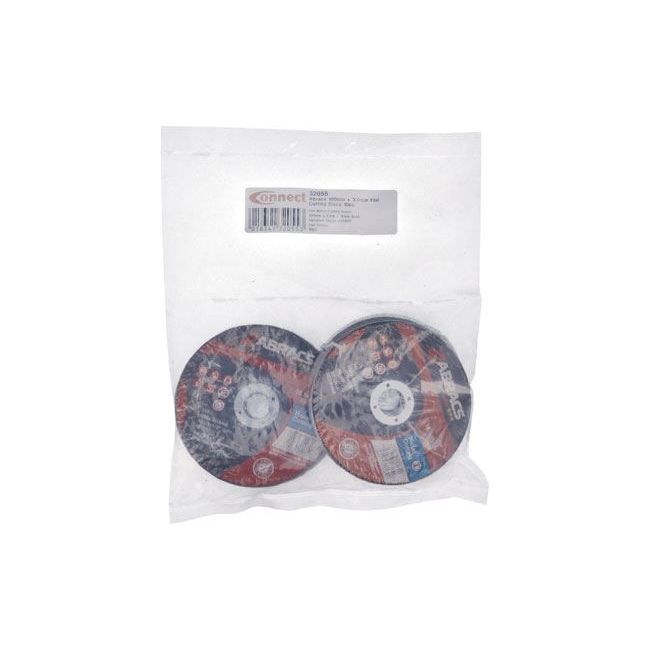 Connect Abracs Flat Cutting Discs 100mm x 3.0mm 10pc 32055 Tool Connection - Dynamic Drive