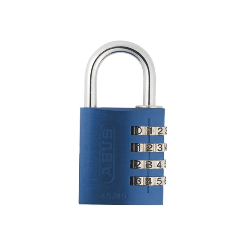 Abus Mechanical 145/40 40mm Aluminium Combination Padlock Blue 49523 ABUS Mechanical - Dynamic Drive