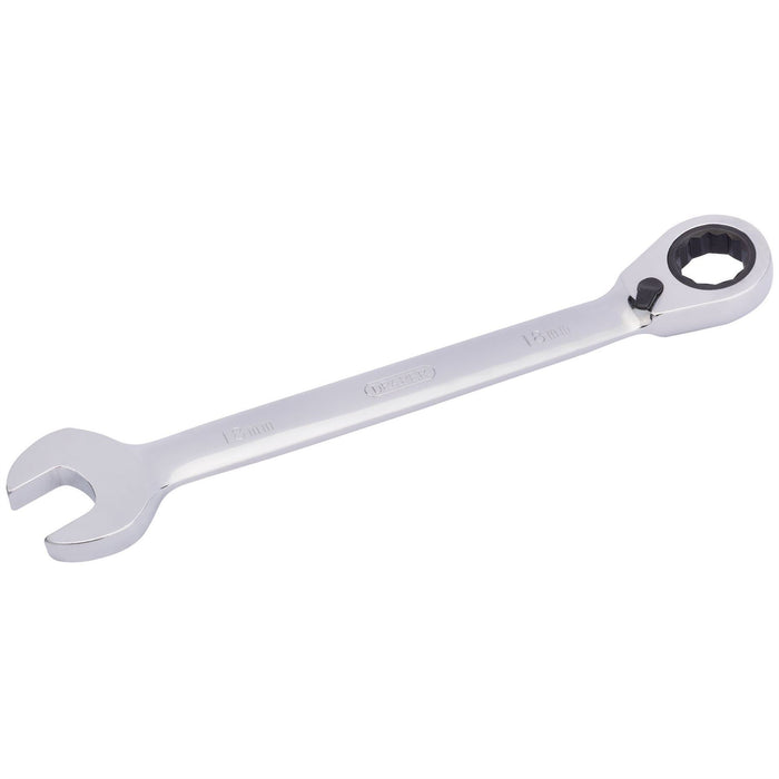 Draper HI-TORQ Metric Reversible Ratcheting Combination Spanner, 18mm Draper - Dynamic Drive