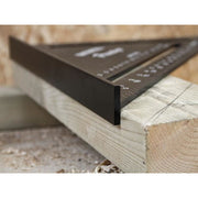Faithfull Prestige Quick Square Black Aluminium 300mm (12in) Faithfull - Dynamic Drive