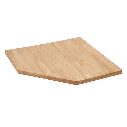 Draper BUNKER Modular Hardwood Worktop for Corner Cabinet, 865mm 33210 Draper - Dynamic Drive