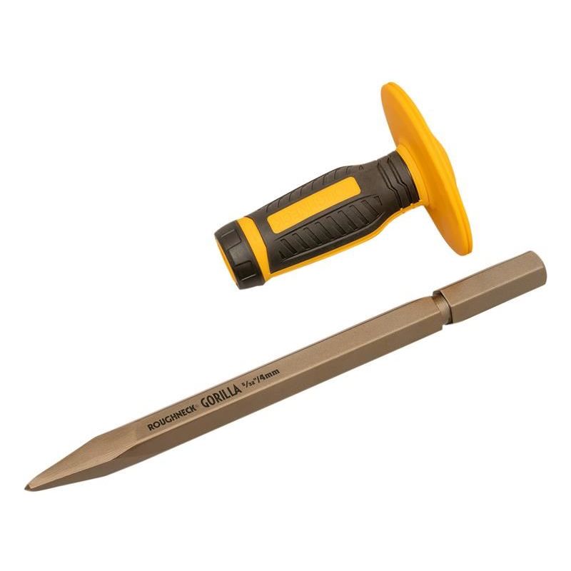 Roughneck Gorilla Concrete Pick with Non-Slip Hand Guard 4 x 279mm (5/32 x 11in) Roughneck - Dynamic Drive