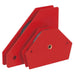Sealey Magnetic Quick Clamp Set 2pc Metal Holder Welding Arrow Clamps Angled Sealey  - Dynamic Drive