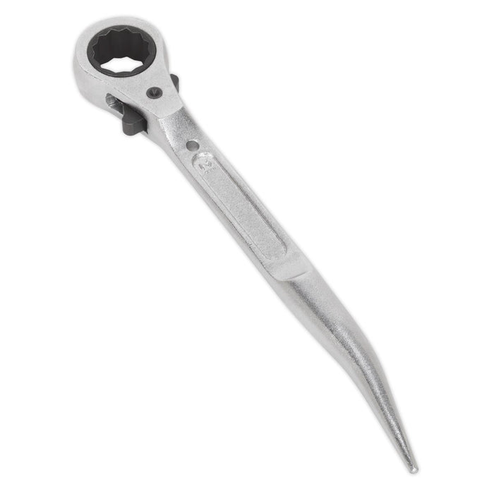Siegen 21mm Ratchet Scaffold Podger Reversible Socket Wrench Scaffolders Siegen  - Dynamic Drive