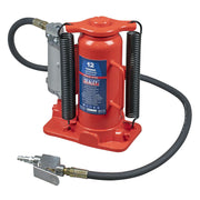 Sealey Air Operated Hydraulic Bottle Jack 12 Tonne YAJ12S Sealey - Dynamic Drive
