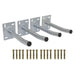 Sealey Wall Mountable Storage Hooks Set of 4 APWH Sealey - Dynamic Drive