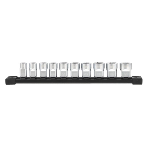 Milwaukee 3/8 Dr Metric Chrome Sockets10 Pc 4932492507 Milwaukee - Dynamic Drive