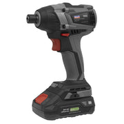 Sealey Brushless Impact Driver 20V SV20 Series 1/4"Hex 200Nm Body Only Sealey - Dynamic Drive