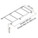 Fiamma Roof Rail Ducato - Deep Black - 05808A01A 05808A01A Fiamma - Dynamic Drive