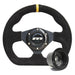 250mm Black Moulded Steering Wheel + Boss fits Mazda MX6 1992 on Mountney Classic  - Dynamic Drive