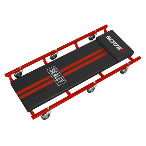 Sealey Creeper 36" with Steel Frame & 6 Wheels American Style SCR75 Sealey  - Dynamic Drive