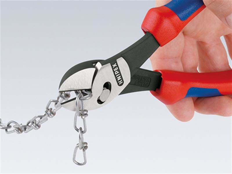 Knipex TwinForce® Diagonal Cutters Multi-Component Grip 180mm Knipex - Dynamic Drive