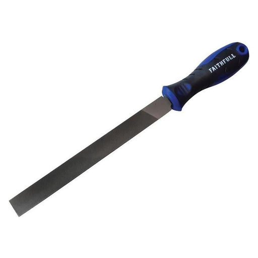 Faithfull Handled Hand Second Cut Engineers File 200mm (8in) Faithfull - Dynamic Drive
