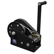 Sealey Geared Hand Winch with Brake & Cable 1130kg Capacity GWC2500B Sealey - Dynamic Drive