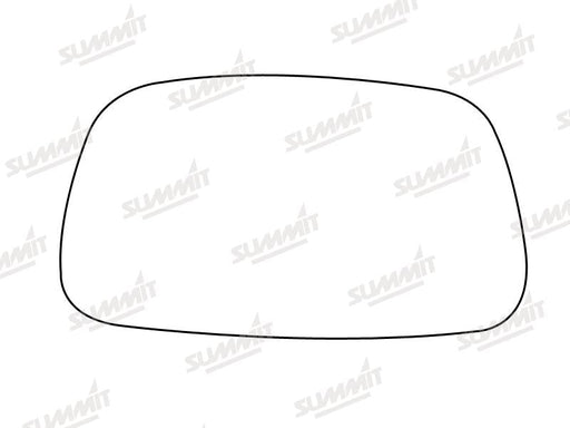 Summit Stick-On Standard Mirror Glass fits Volvo 440, 460 480 91 on LHS Summit - Dynamic Drive