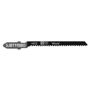 Sealey Jigsaw Blade General Wood 75mm 12tpi Pack of 5 SJBT119BO Sealey - Dynamic Drive