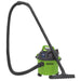 Sealey Vacuum Cleaner Wet & Dry 10ltr 1000W/230V - Hi-Vis Green PC102HV Sealey  - Dynamic Drive