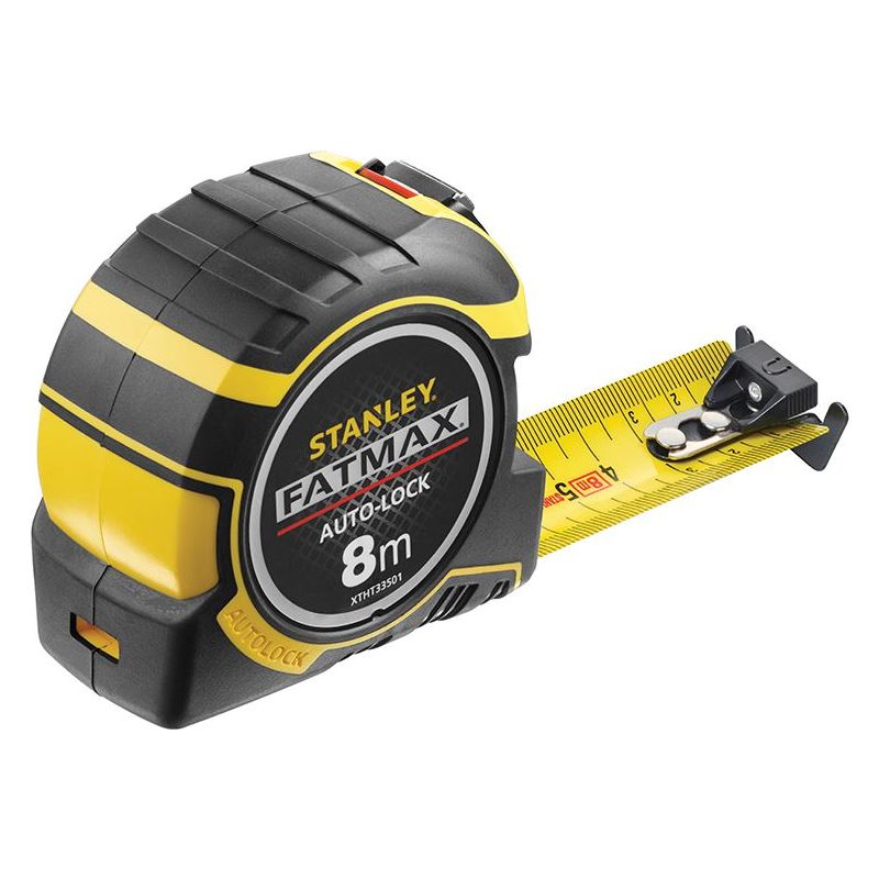 Stanley® Hand Tools FatMax® Autolock Pocket Tape 8m (Width 32mm) (Metric only) STANLEY® Hand Tools - Dynamic Drive