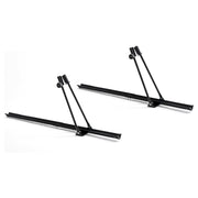 2x Car Roof Mounted Rack Bar Mounted Bike Cycle Carrier Upright Bike Carrier UKB4C - Dynamic Drive