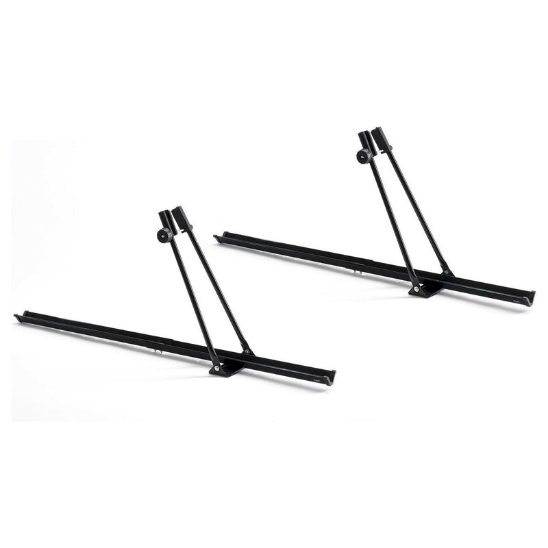 2x Car Roof Mounted Rack Bar Mounted Bike Cycle Carrier Upright Bike Carrier UKB4C - Dynamic Drive