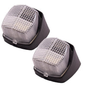2x Hella White Clear Front Marker Position Lamps Lights Hobbycar Hymer Motorhome Hella - Dynamic Drive