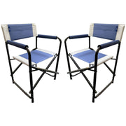2x Royal Directors Folding Chair Royal - Dynamic Drive