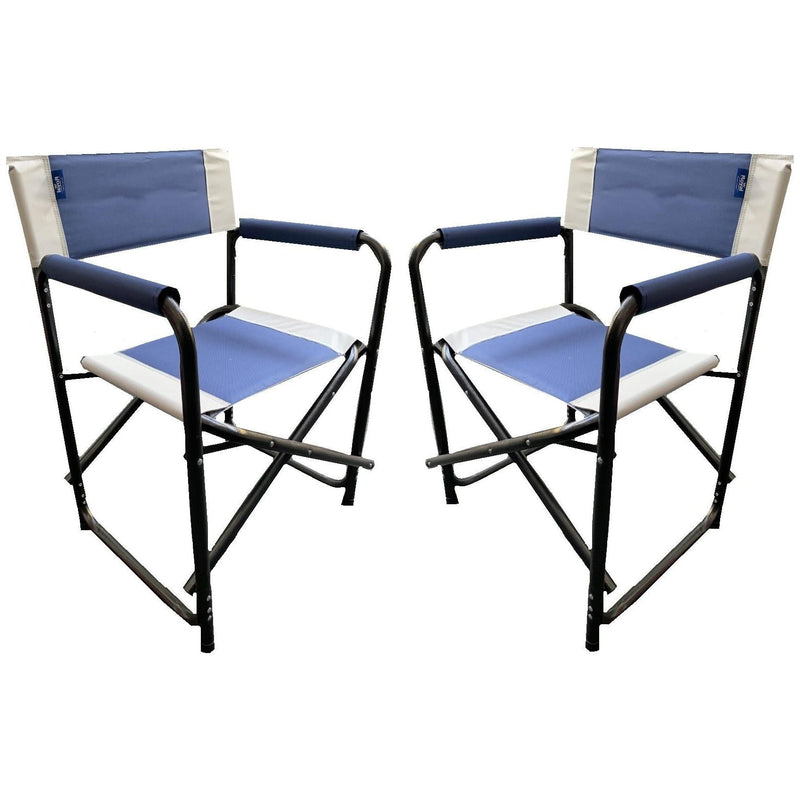 2x Royal Directors Folding Chair Royal - Dynamic Drive