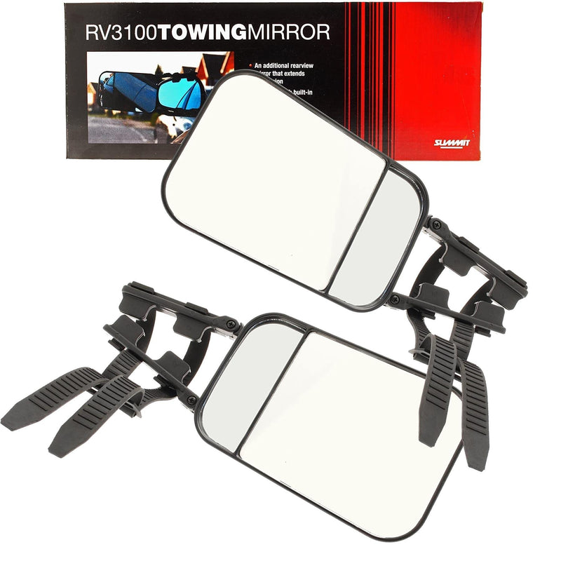 2x Summit Caravan Towing Mirrors Summit - Dynamic Drive