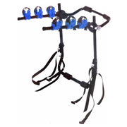 3 Bicycle Bike Car Cycle Carrier Rack Universal Fitting Hatchback Estate High Summit - Dynamic Drive