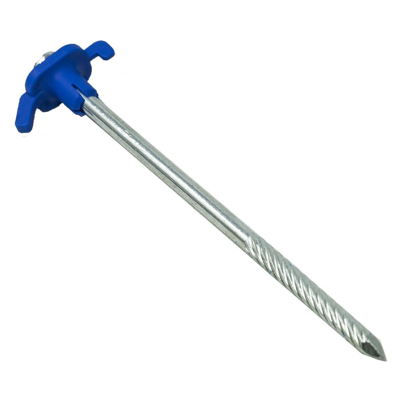 30 x Pile Driver Rock Pegs Caravan Tent Awning Thread Steel Drill by Streetwize Leisurewize - Dynamic Drive