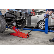 Sealey Trolley Jack 3 Tonne Long Reach High Lift 3000HLC Sealey - Dynamic Drive