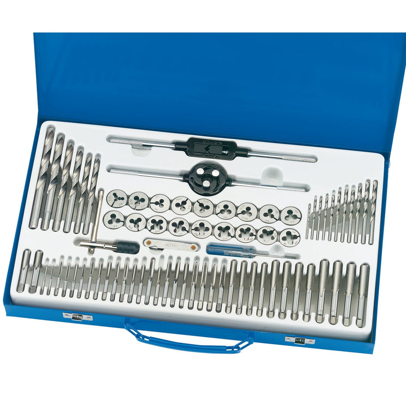 Draper Combination Tap and Die Set Metric and BSP (76 Piece) 79205 Draper - Dynamic Drive