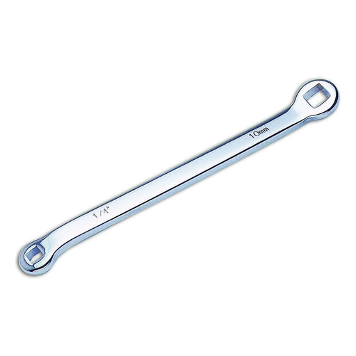 Laser Brake Spanner 1/4" Sq x 10mm Sq 2598 Laser - Dynamic Drive