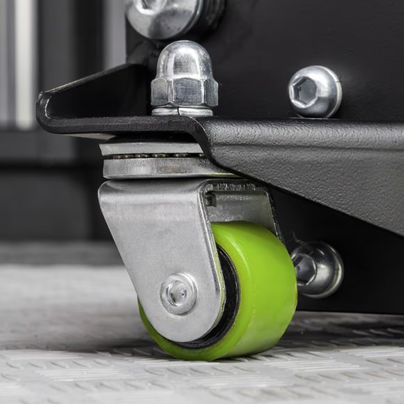 Sealey Trolley Jack 3tonne Rocket Lift Green 3040AG Sealey  - Dynamic Drive