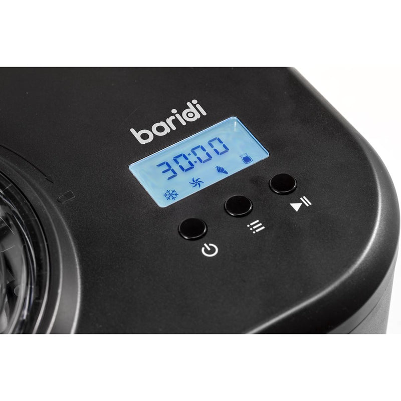 Baridi Automatic Churning Ice Cream Machine 1L - Black DH238 Baridi - Dynamic Drive