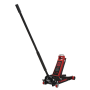 Sealey Trolley Jack 3 Tonne Rocket Lift Red 3040AR Sealey - Dynamic Drive