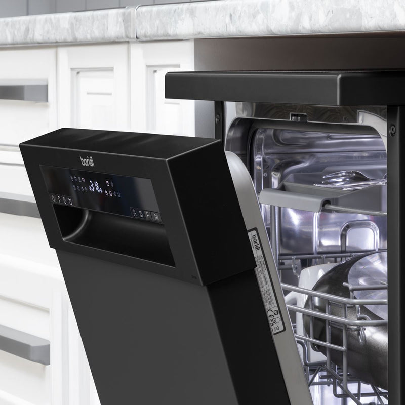 Baridi Slimline Freestanding Dishwasher 45cm Wide 10 Place Settings - Black Baridi - Dynamic Drive