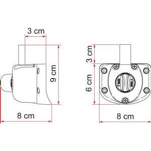 Fiamma Safe Door Guardian Ducato After 09/2009 05388-07- Fiamma - Dynamic Drive
