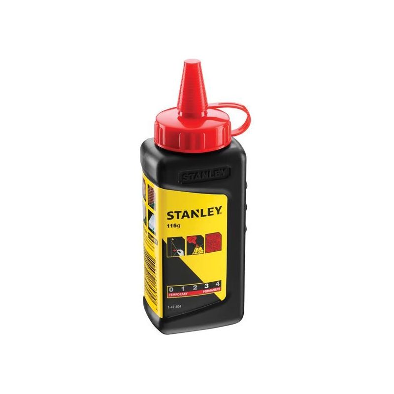 Stanley® Hand Tools Chalk Refill Red 113g STANLEY® Hand Tools - Dynamic Drive